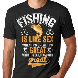 Fishing T-shirt Gift For Fisherman Fisher Tee Shirt Funny Fishing T-Shirt