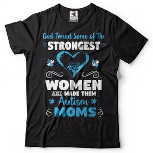 Camiseta mãe do autismo presente de conscientização do autismo para mãe mãe camiseta