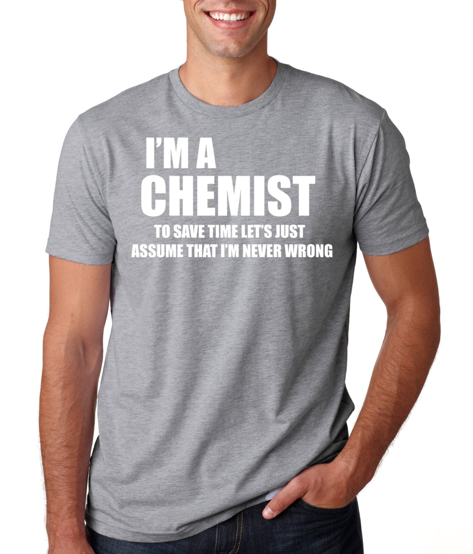 Chemist TShirt Gift For Chemist Tee Shirt Chemistry Etsy