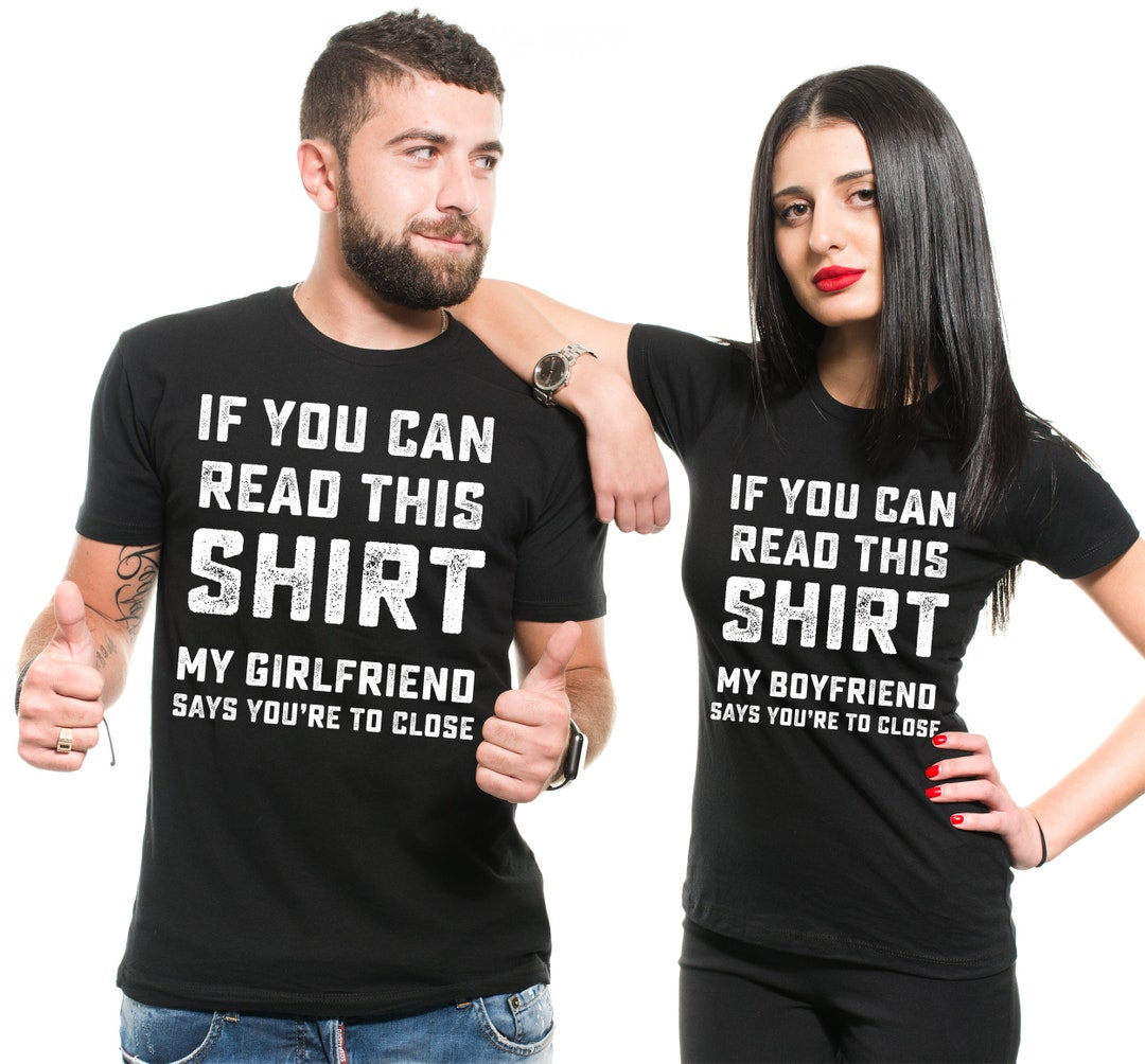 Boyfriend Girlfriend Shirts Couple Matching T shirts Boyfriend Girlfriend Shirts His and Hers