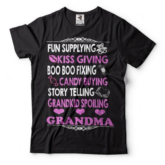 Kiss Giving Story Telling Grandkid Spoiling Memaw T-Shirt Kiss Giving Story Telling Grandkid Spoiling Memaw T-Shirt