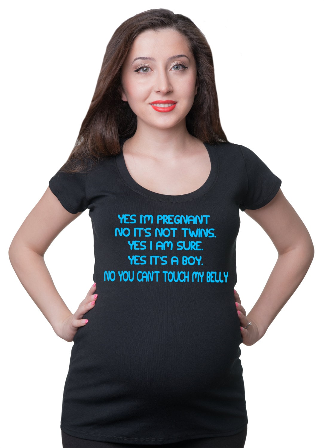 pregnant lady t shirt
