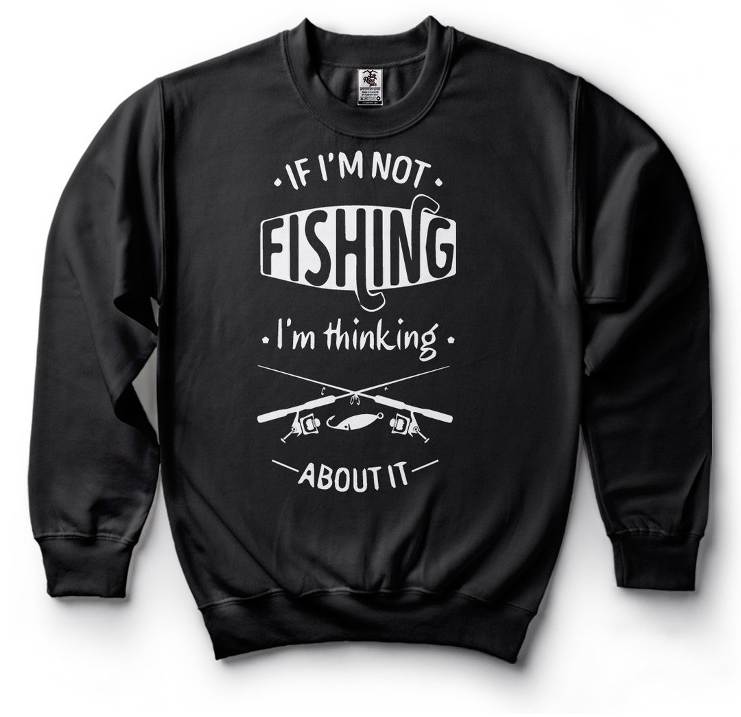 Fishing Funny Sweatshirt Hobby Hoodie Gift for Dad Gift for Husband Fishing  Hooded Sweatshirt Sweater About Fishing -  Canada