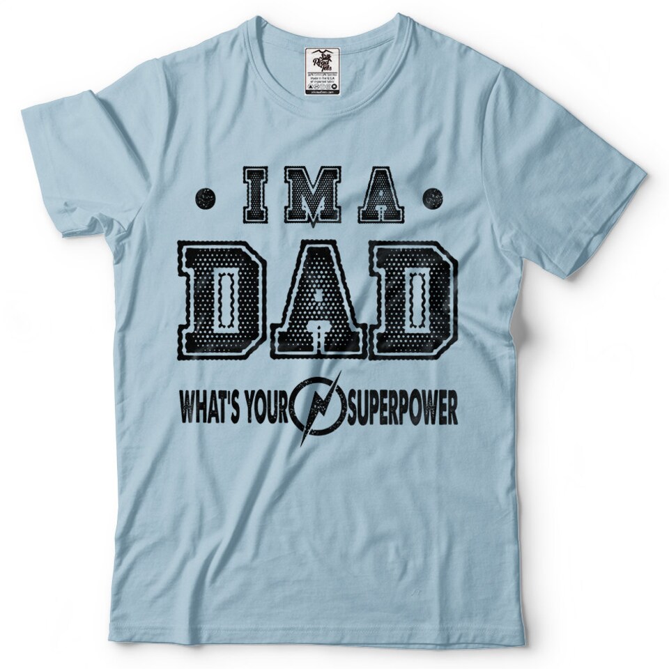 Discover Dad Superhero Father Day T Shirt