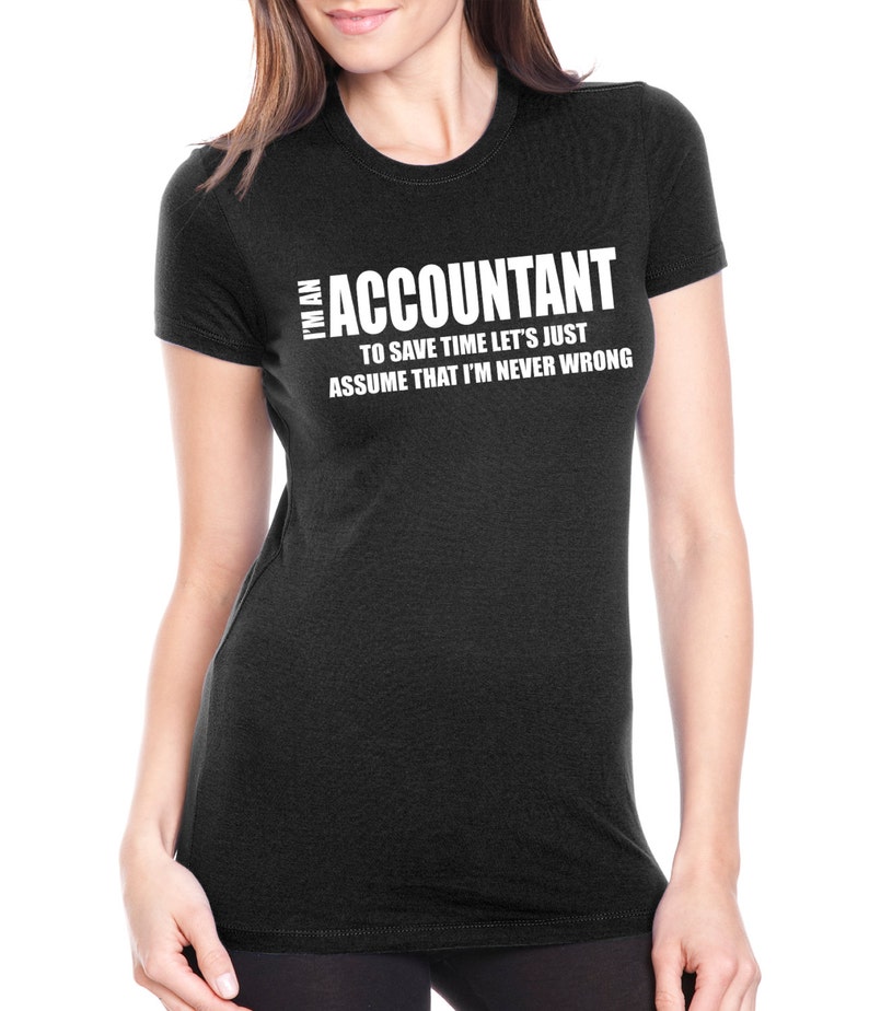 Accountant Tshirt Funny CPA Tshirt Gift for Accountant Etsy