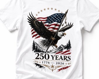 America 250 shirt, eagle 1776 2026 tee, 4th of july semiquincentennial patriotic gift, usa 250th anniversary men