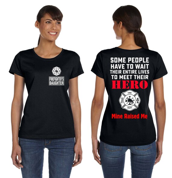 Firefighter Daughter T-Shirt Firefighter Daughter T-Shirt