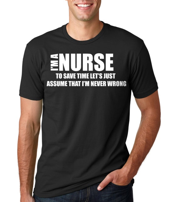 Nurse Tshirt Gift For Nurse Funny Medical Tshirt Cool RN Etsy