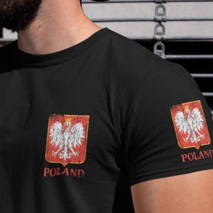 Poland t-shirt | polish flag shirt Gift| Poland tee | polish pride t-shirt | Polish heritage gift for men