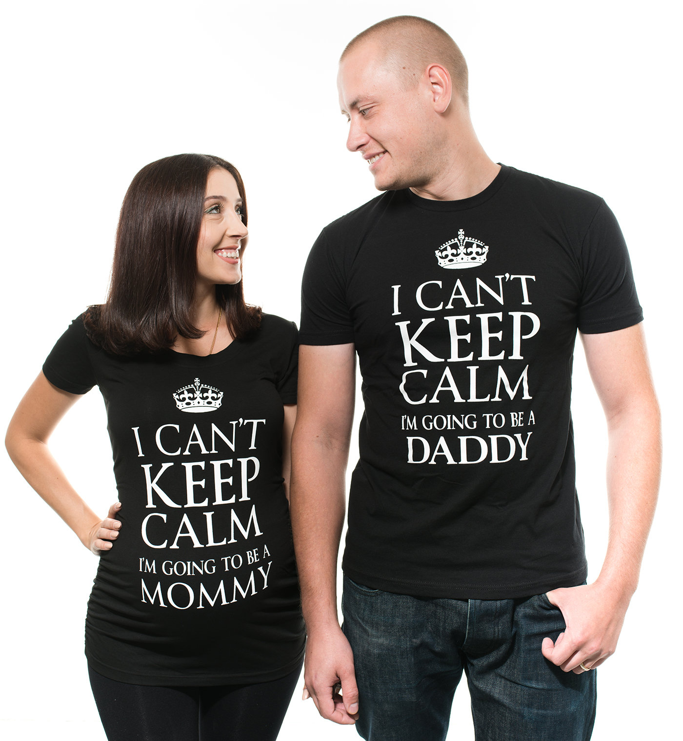 Couple Maternity T-shirts Dad Maternity Photo Shoot Pregnancy | Etsy