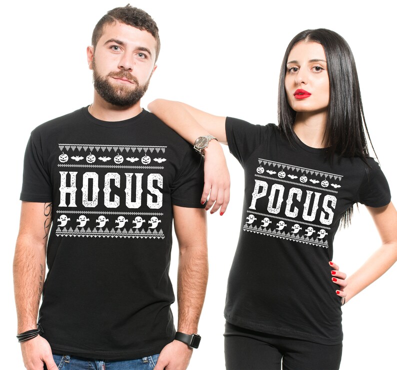 Halloween Couple Matching Costumes Funny Couples T shirts Etsy