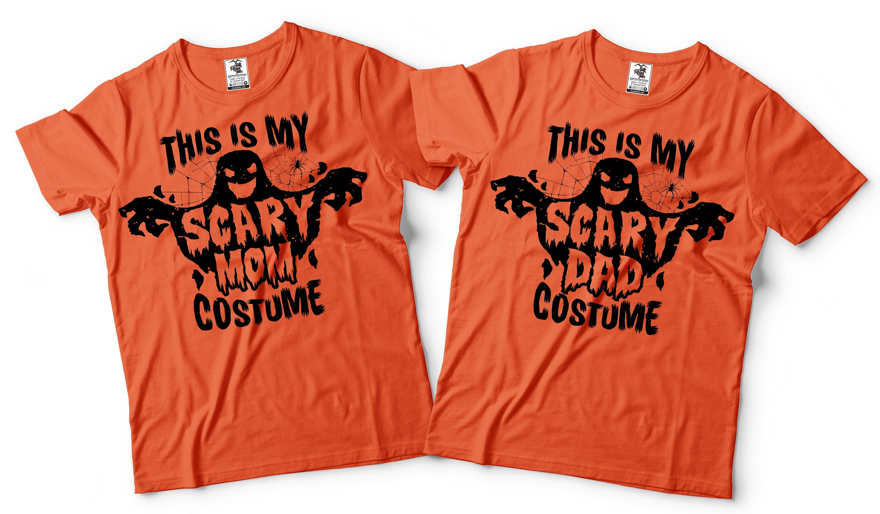 Halloween Family Costumes T Shirts Scary Mom Scary Dad Etsy