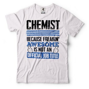 化学者Tシャツ 面白い化学職業職業Tシャツ
