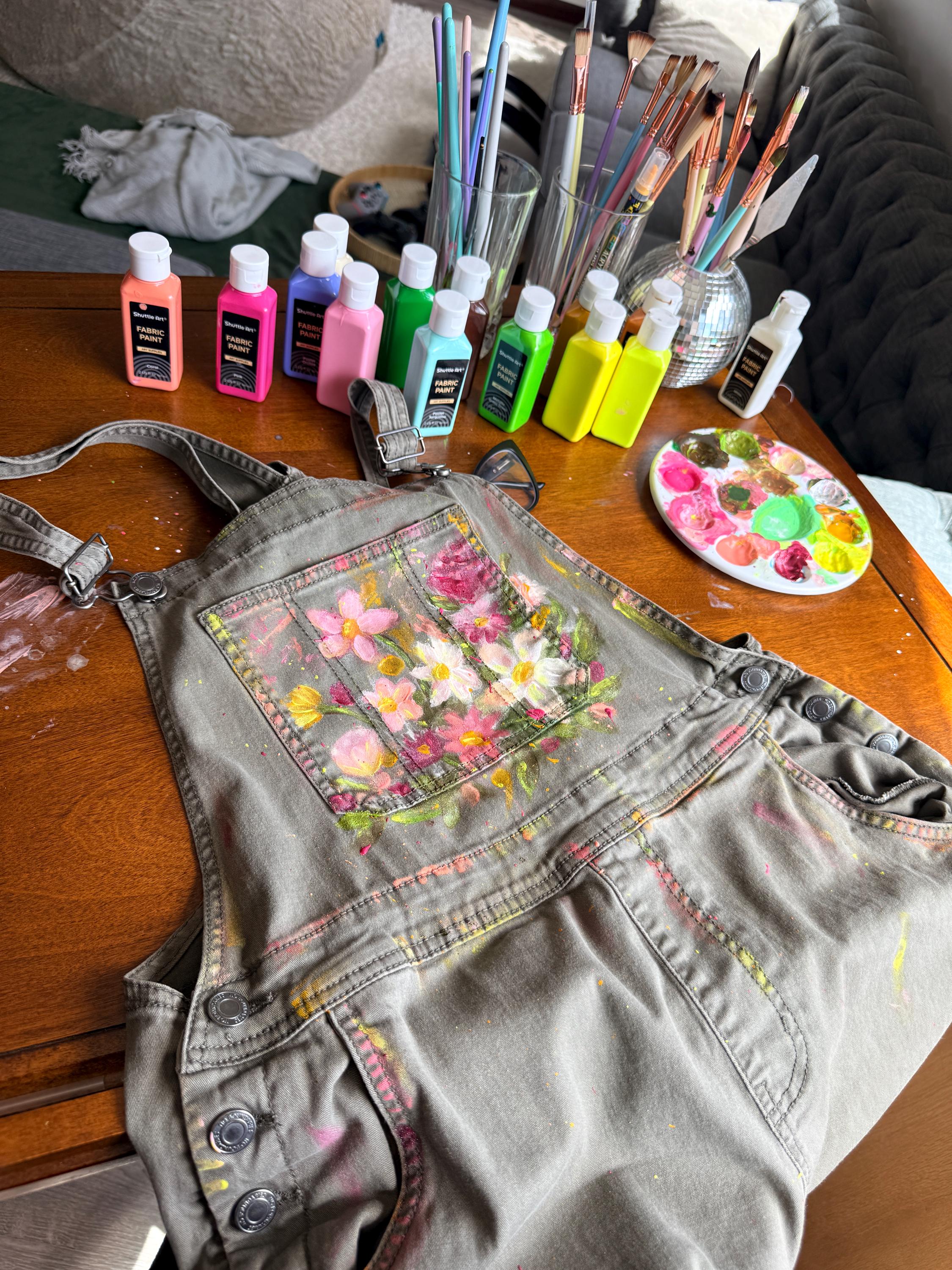 Custom Painted Clothing | Wearable Art Commission | Hand Painted Denim ...