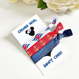 Printable- Digital File Nautical Disney Cruise Hair Tie Card Canva Template, Nautical Fish Extender Pixie Dust Gift
