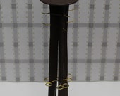 Dolls house 1 12th scale Charles Rennie Mackintosh designed coat and hat stand