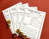 DnD Session Overview Printable Notecards | dnd, dungeons and dragons, rpg,  printable, ttrpg, PDF,