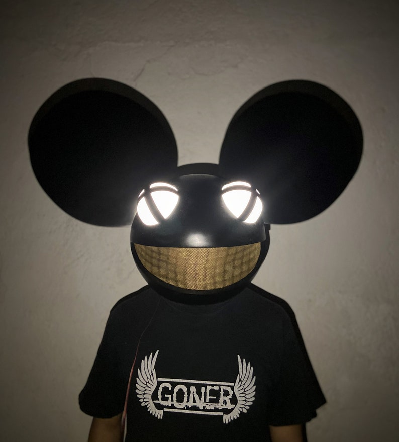 LED Light Deadmau5 Mau5head Helmet - Etsy