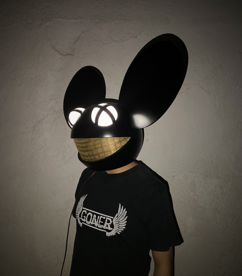 LED Light Deadmau5 Mau5head Helmet Etsy Australia