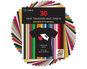 HTV Vinyl Bundle 24 PcGlossy /& Glitter Heat Transfer Vinyl BundleHTV Vinyl Sheets Iron On Vinyl SheetsT Shirt Vinyl10 112 X 9 58