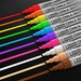 Kassa Liquid Chalk Markers for Blackboards - Neon & Pastel Colors - Erasable Pens on Chalkboard Glass, Window , Mirror - Reversible Dual Tip 