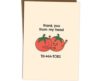 Carte de remerciement Merci beaucoup gratitude appréciation pour un ami de m'avoir aidé votre aide soutien merci cadeaux mignon BYANIKA