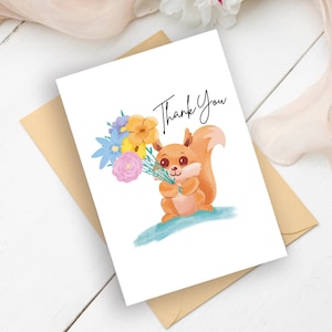 Carte de remerciement Gratitude Merci Carte d'appréciation pour l'enseignant de m'avoir aidé à grandir Pour votre aide Soutien Merci Cadeaux Fleurs mignonnes BYANIKA