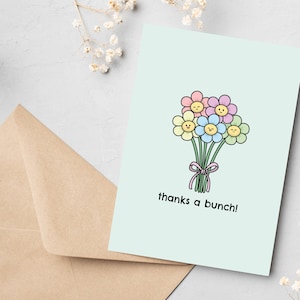 Bedankkaart Heel erg bedankt Dankbaarheid Waardering voor vriend voor het helpen van mij Uw hulp Ondersteuning Dank u geschenken Schattig BYANIKA