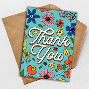 Bedankkaart Heel erg bedankt Dankbaarheid Waardering voor vriend voor het helpen van mij Uw hulp Steun Dank u Geschenken BYANIKA