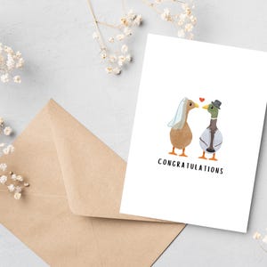 Herzlichen Glückwunsch zu Ihrem Hochzeitstag Karte Alles Gute zum Hochzeitstag Karten Für Brautpaar Braut Bräutigam Glückliches Paar Sie sind verlobt Verlobung BYANIKA
