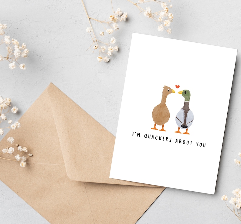 Carte de joyeux anniversaire, carte de Saint-Valentin, je t'aime, carte d'anniversaire de mariage, mignonne pour partenaire, petite amie, petit ami, mari, femme BYANIKA image 1