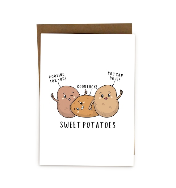 Good Luck Card You Can Do It I Believe in You Best of Luck You Etsy