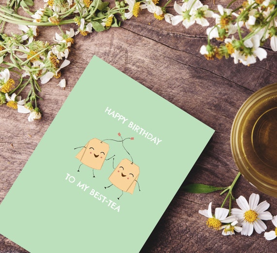 BYANIKA Geburtstagskarte A6 – "Happy Birthday", Blanko Innen, Mit Umschlag, 350 G/m² Papier, Matter Druck