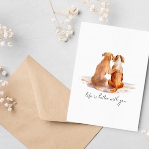 Alles Gute zum Jubiläum Karte Liebe Sie Hochzeit Jahrestag Karte Niedlich Für Partner Freundin Freund Mann Frau Bester Freund Ich werde YouBYANIKA vermissen