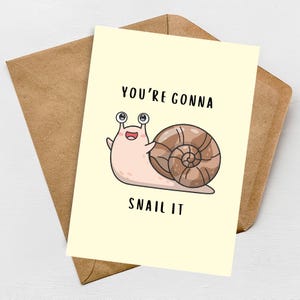 Carte porte-bonheur Vous pouvez le faire Vous avez cette positivité Encouragement Bonne chance pour l'examen Entretien d'embauche Examen de conduite BYANIKA
