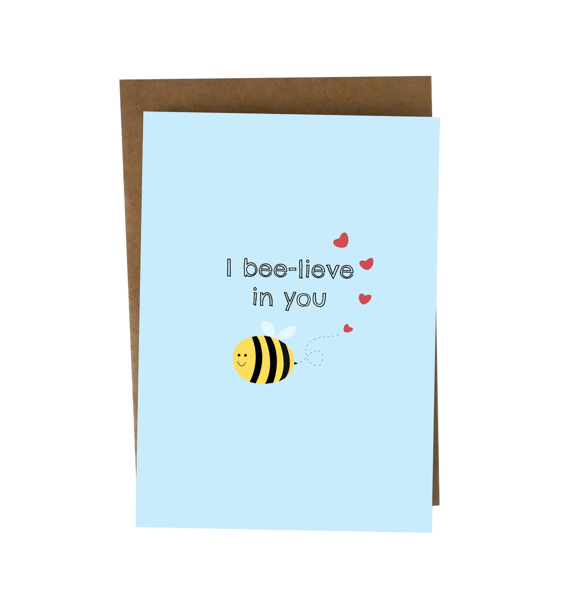 A6 Glückskarte „Best Of Luck“ Von BYANIKA – Motivationskarte Mit Kraftvollem Spruch, 350 G/m² Papier