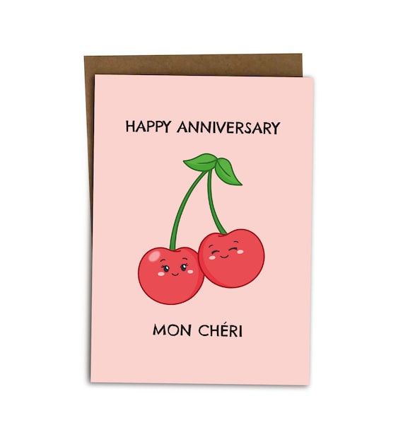 Happy Anniversary Card Wedding Anniversary Card Cute Funny Pun For Boyfriend Girlfriend Partner For Wife Husband Anniversary Gifts BYANIKA