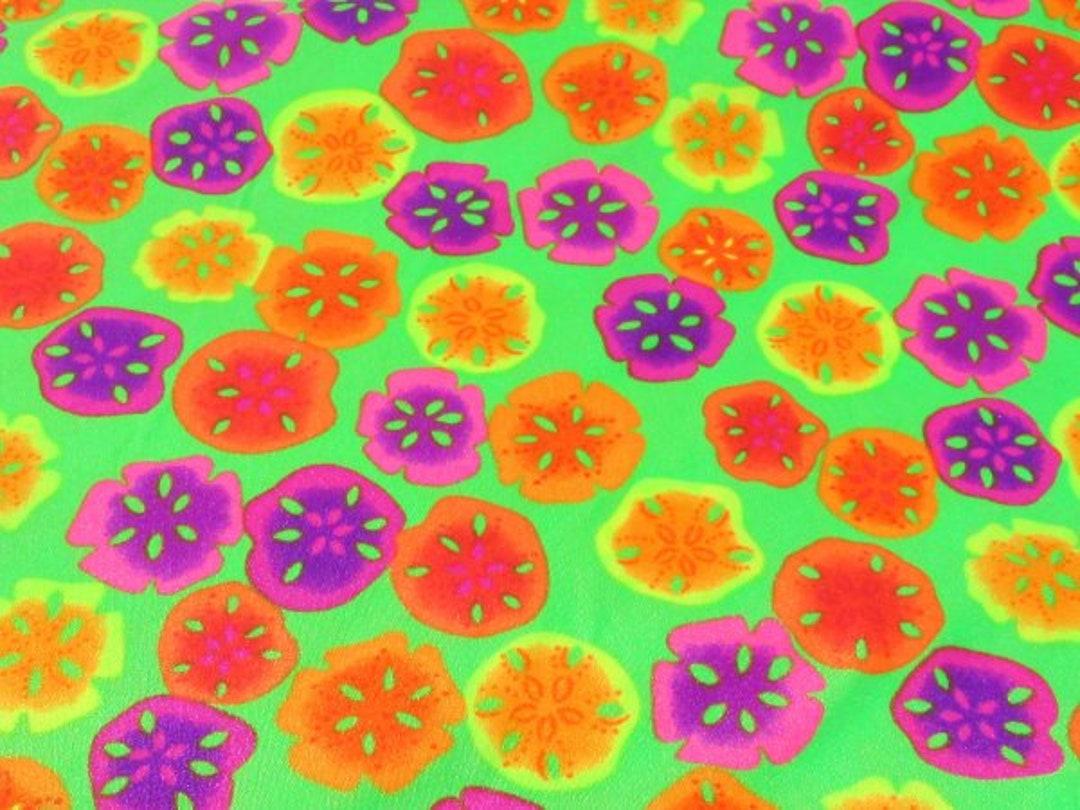 Sand Dollars Luxury Swimwear Fabric by the Yard Etsy