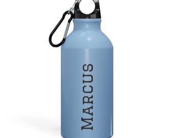 Your name water Bottle - custom bottle - school water bottle personalised - metal water bottle