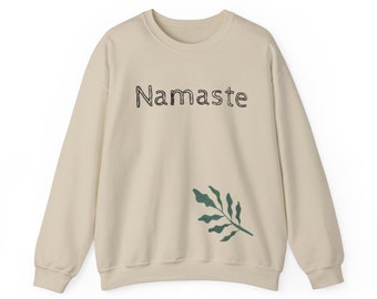 Namaste Sweatshirt crewneck unisex yoga jumper pilates outfit meditation sweater namaste shirt yoga shirt