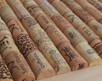 450 Used Halves of Corks Assorted - The best Halves of Corks from Europe - Different vineyard, hallmarks, and size - Pre-cut Wine Corks.
