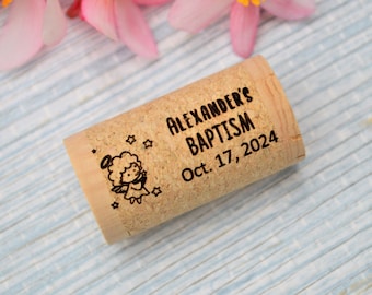 Personalized Baptism favors. Christening Favors, Party favors for Catholic Baptism, Rustic Baptism decorations for Boys and Girls • AA016