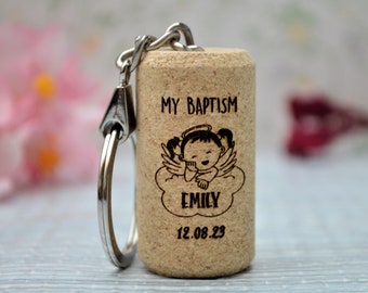 Holy Baptism Keychain favors for Boy and Girl. Christening Favors, Party favors for Catholic Baptism, Baptism decorations • AA014