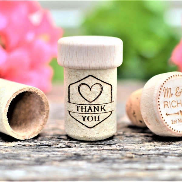 Wedding Favors Wine Stopper - Personalized Wine Cork - Wedding favors • AA068