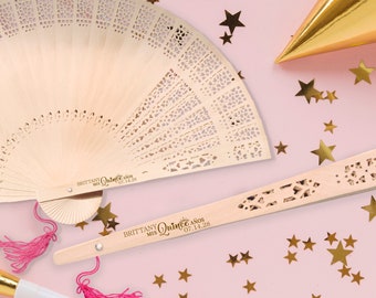 Quinceanera Party Favors, Sweet 16 Gifts, Mis Quince Favors, Birthday Party Favors, Personalized Gifts, Quinceanera Hand Fans Favors • AA229