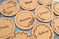 Place cards for Wedding, Bachelorette party, birthday, Events, Personalized Coasters, Name tags, Custom Guest gift, Table decoration • AA237 product logo