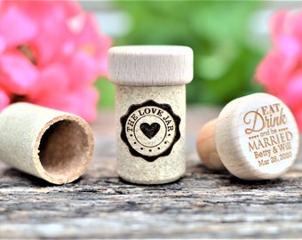 Wedding Favors for Guests in Bulk - Personalized Wine Cork Stopper - Party favors • AA068