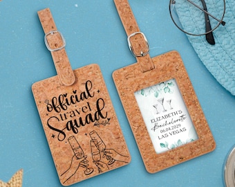 Bachelorette Party Favors, Personalized Luggage Tags, Unique Travel Gifts, Destination Wedding Souvenirs, Bridal Keepsakes & Guest Tags