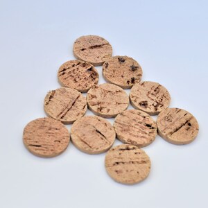 Round Slices of Natural Corks for Crafts, Coasters, Wall Decor, Art and ...