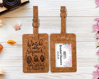 Personalized Luggage Tags - Bridal Shower Favors, Unique Travel Gifts, Destination Wedding Souvenirs, Bridal Keepsakes & Guest Tags • AA125